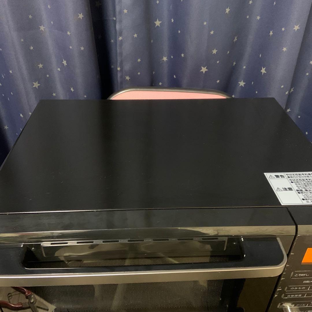 ニトリ多オーブン機能電子レンジ 黒色