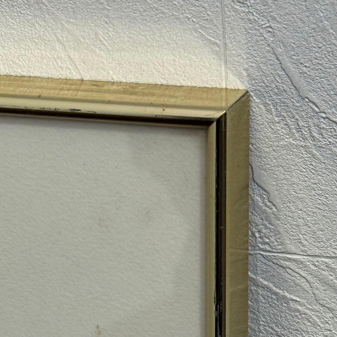 H22KZ33k 真作保証 真椰レイ まや・れい 水彩画 帽子の女 額装