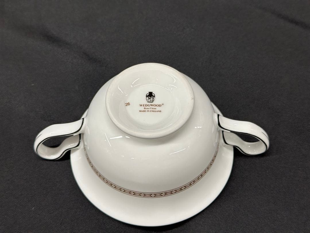 【USED美品】 フロレンティーン　黒壺　スープカップ　カップ