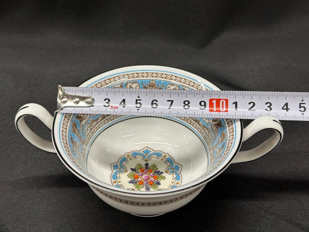 【USED美品】 フロレンティーン　黒壺　スープカップ　カップ