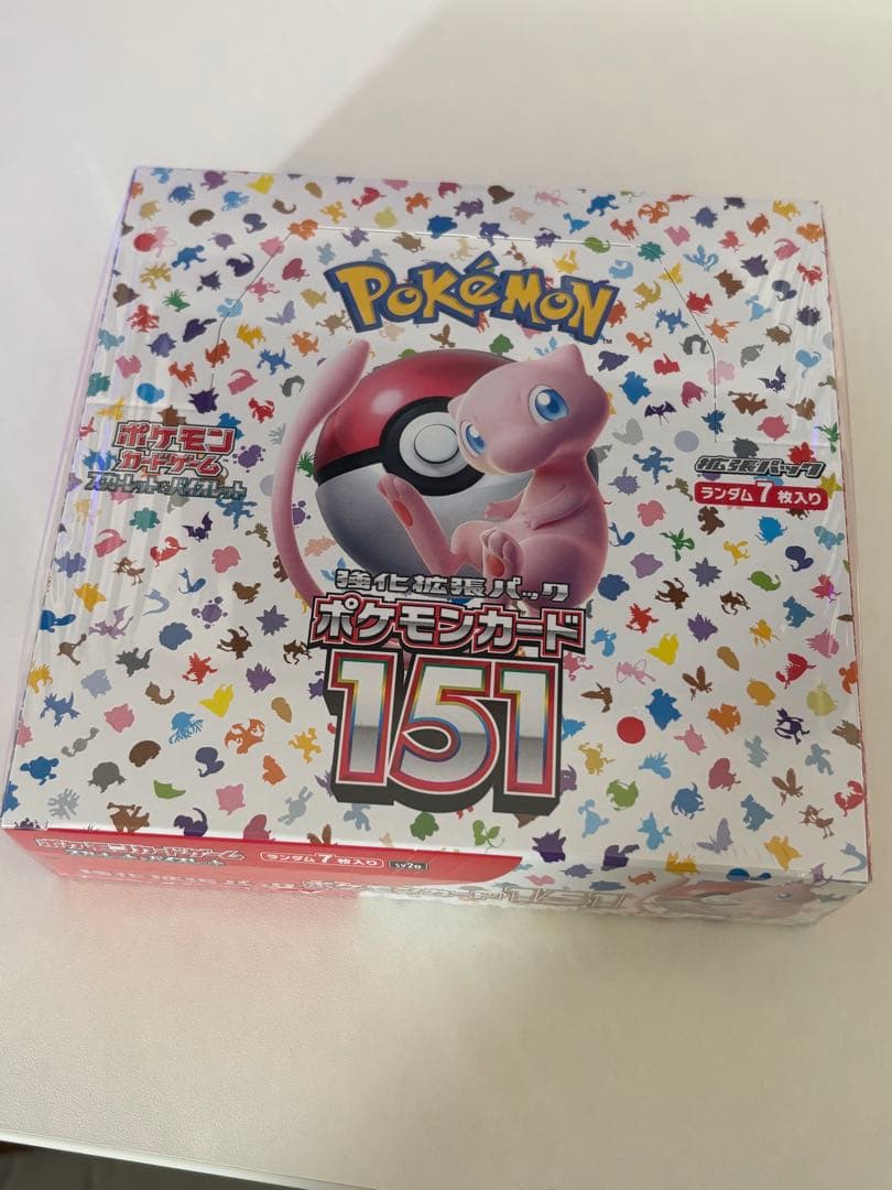 ポケモンカード151 Box シュリンク付き 未開封 新品