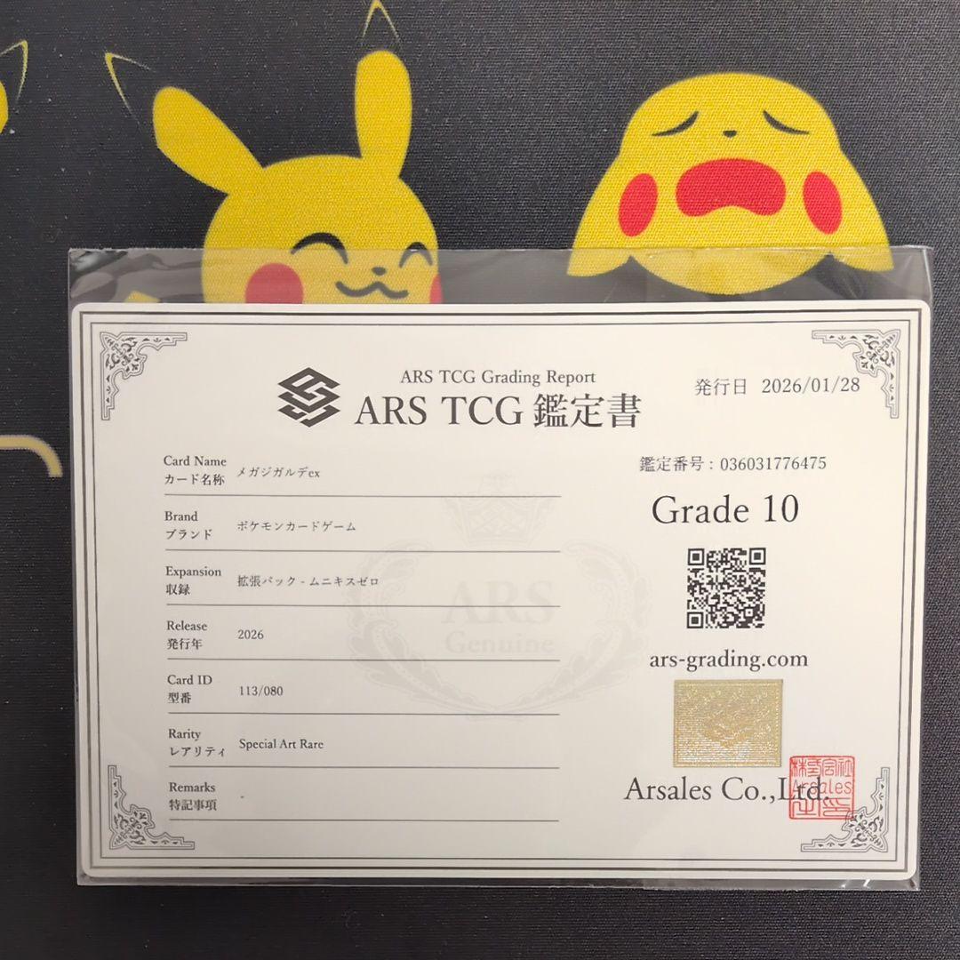 【ARS10】メガジガルデex SAR ](拡張パック「ムニキスゼロ」)