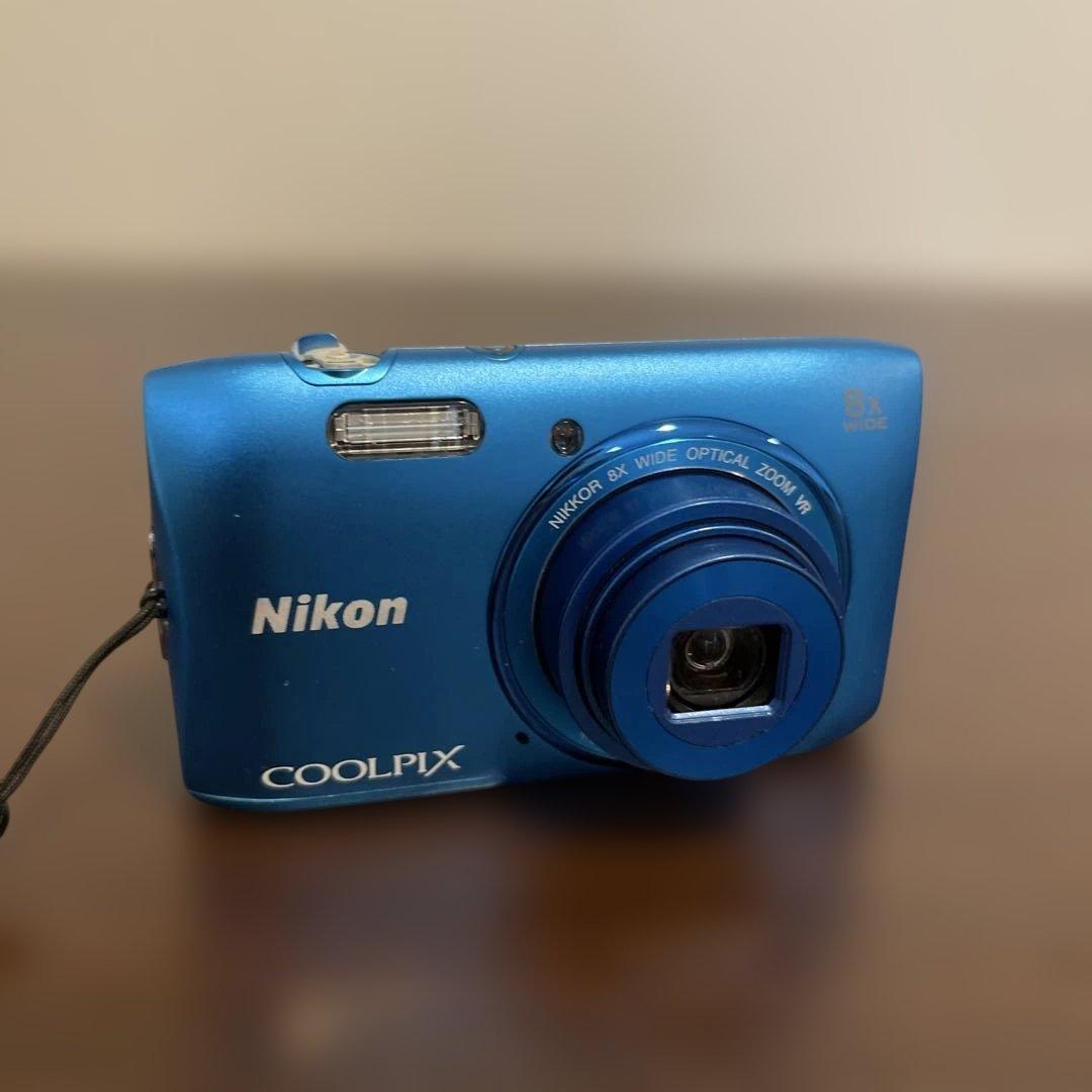 4571 Nikon COOLPIX S3600 ブルー デジカメ