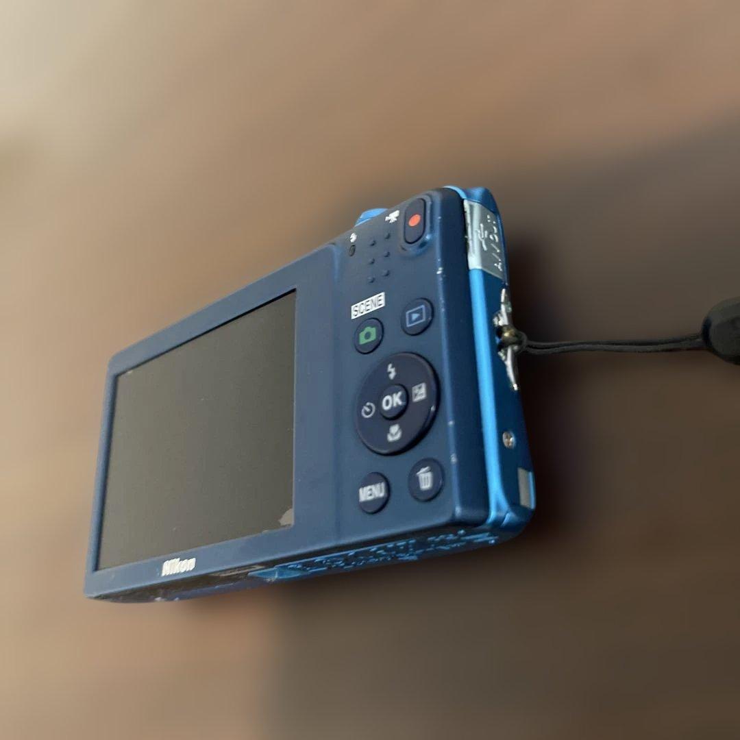 4571 Nikon COOLPIX S3600 ブルー デジカメ