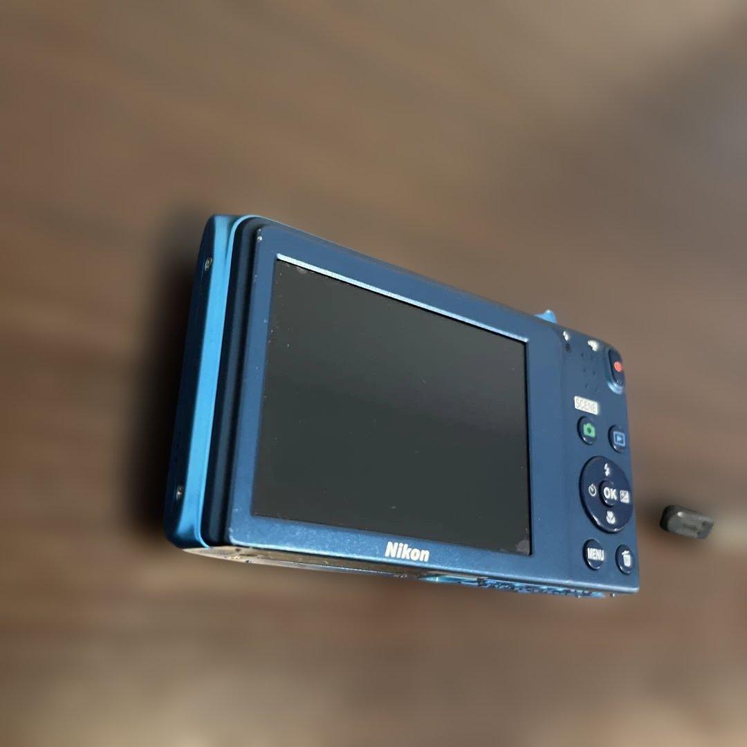 4571 Nikon COOLPIX S3600 ブルー デジカメ