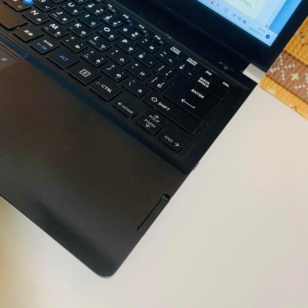 Y154 TOSHIBAノートパソコンi7メモリ8G高速SSDサクサクWin11