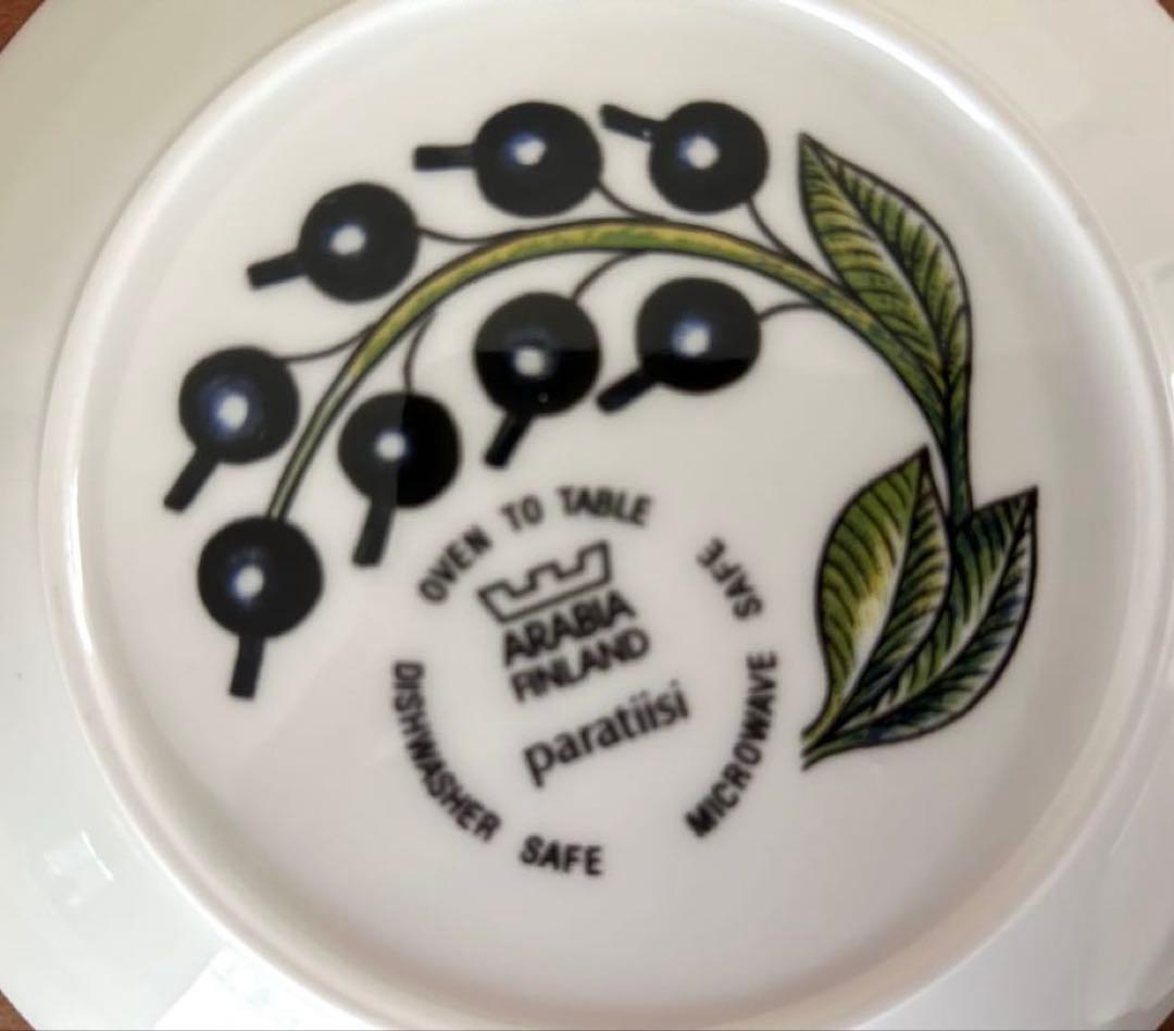 パラティッシ　カラー　プレート　2枚