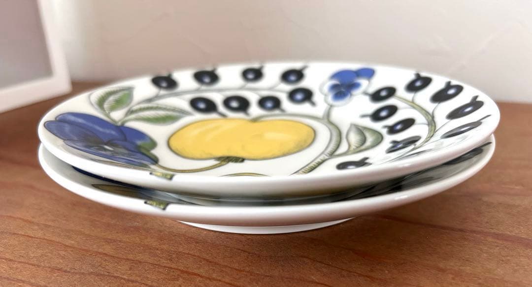 パラティッシ　カラー　プレート　2枚