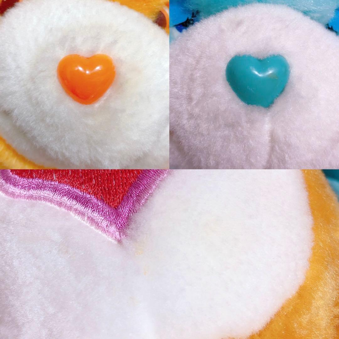 DanDee × Care Bears ケアベア レトロぬいぐるみ 全3種セット