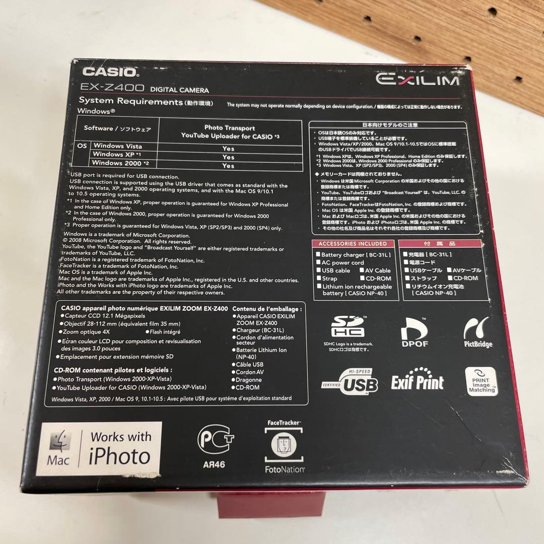 CASIO EXILIM EX-Z400デジタルカメラ　9＊66