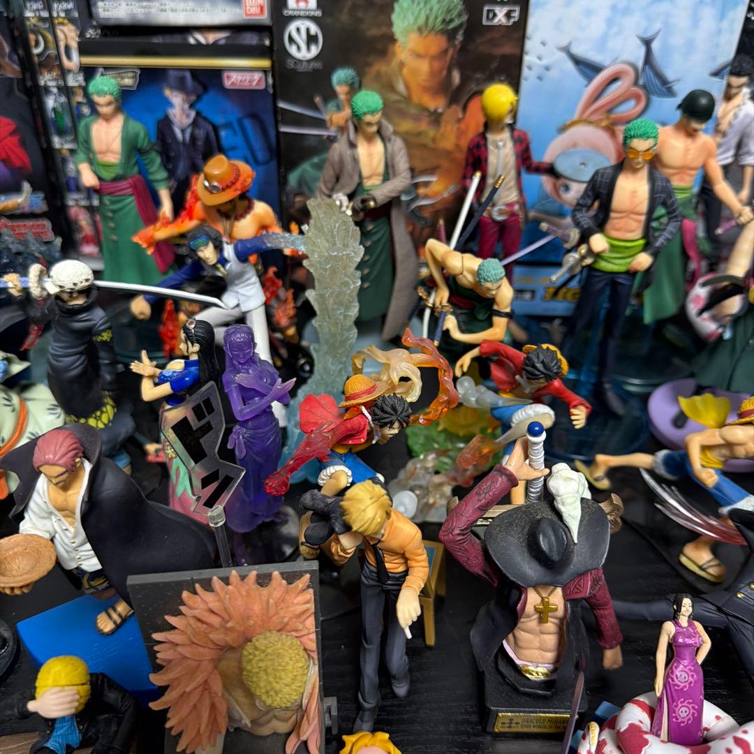 ワンピース フィギュア グッズ　大量まとめ売り約50点 食玩　プライズ　一番くじ