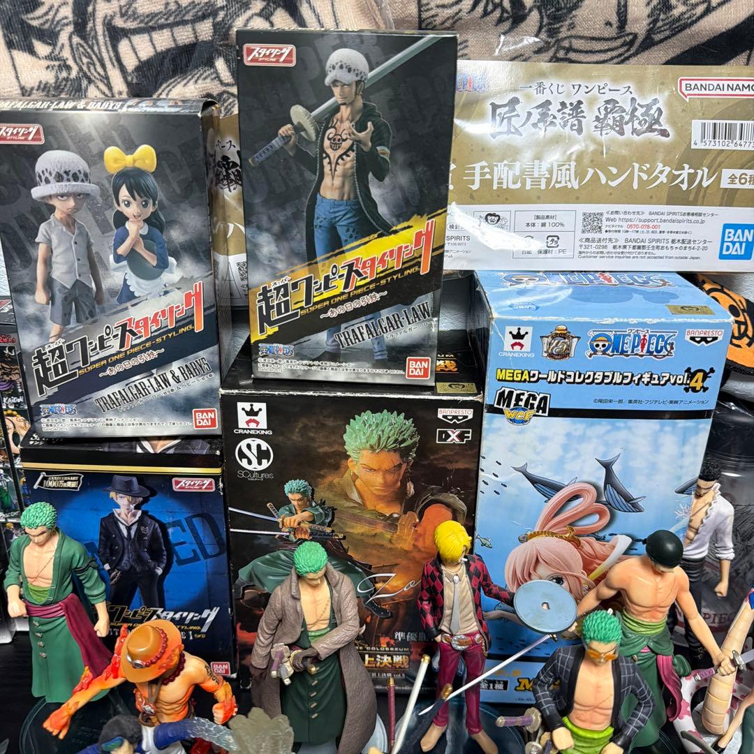 ワンピース フィギュア グッズ　大量まとめ売り約50点 食玩　プライズ　一番くじ