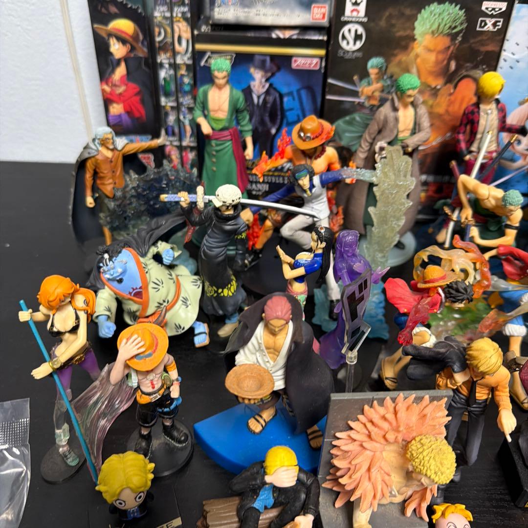 ワンピース フィギュア グッズ　大量まとめ売り約50点 食玩　プライズ　一番くじ