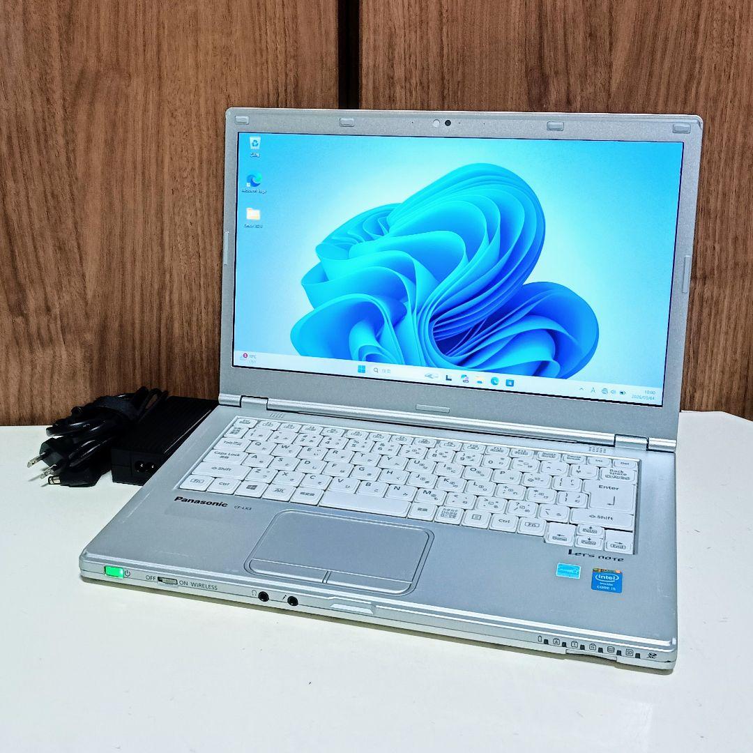 Windowsノート本体 Panasonic Let'snote Corei5 16GB SSD512GB