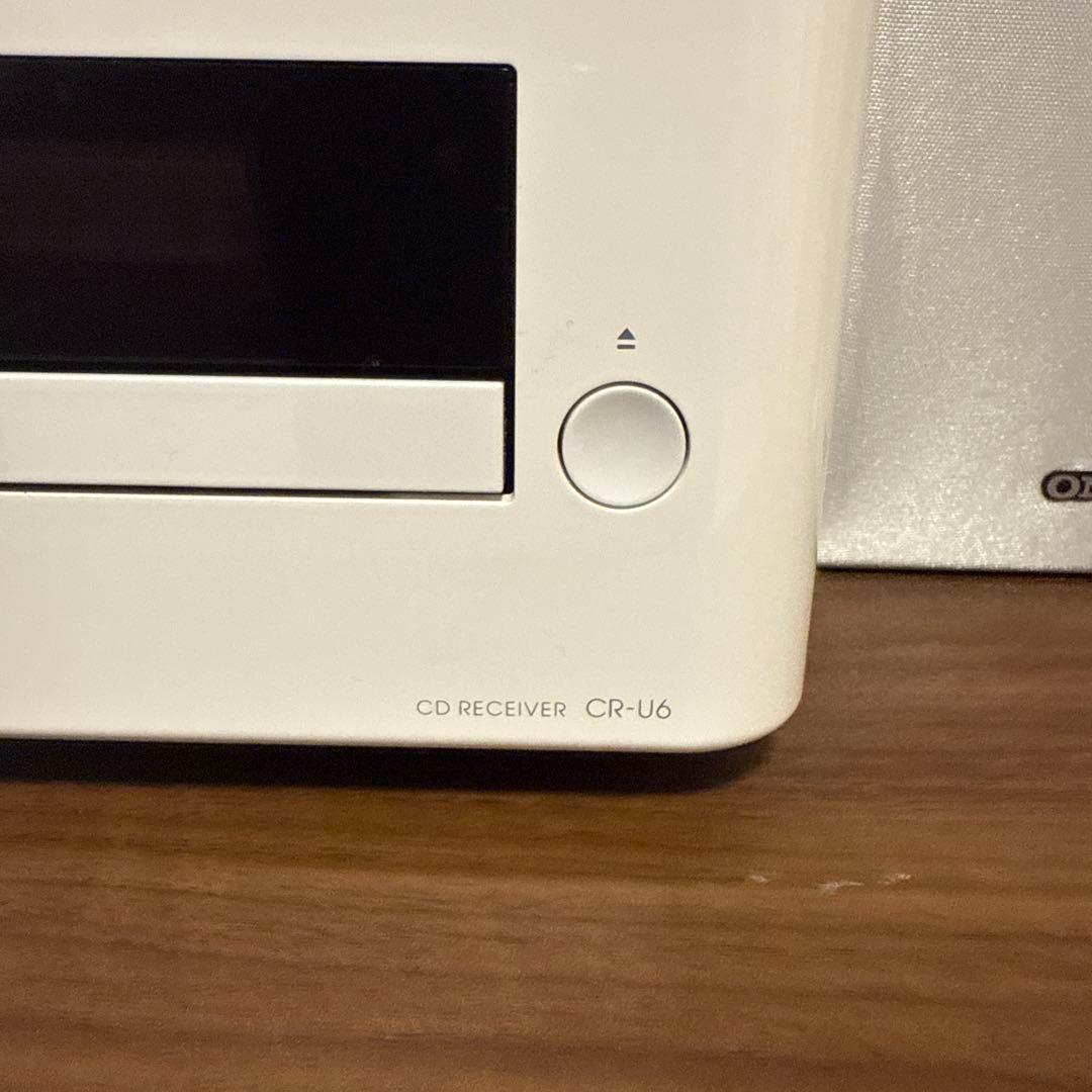 ONKYO CR-U6 CDレシーバー ホワイト