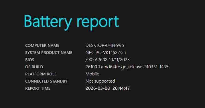 NEC VersaPro VX-5 ノートPC ACアダプター Office付