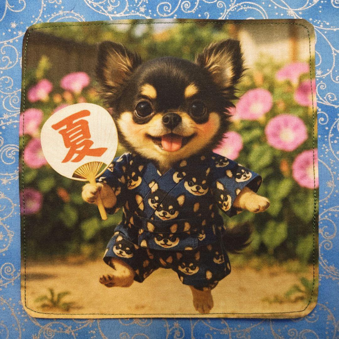 Tamago ハンカチ　チワワちゃん柄　18枚