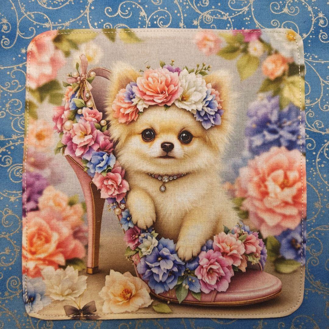 Tamago ハンカチ　チワワちゃん柄　18枚