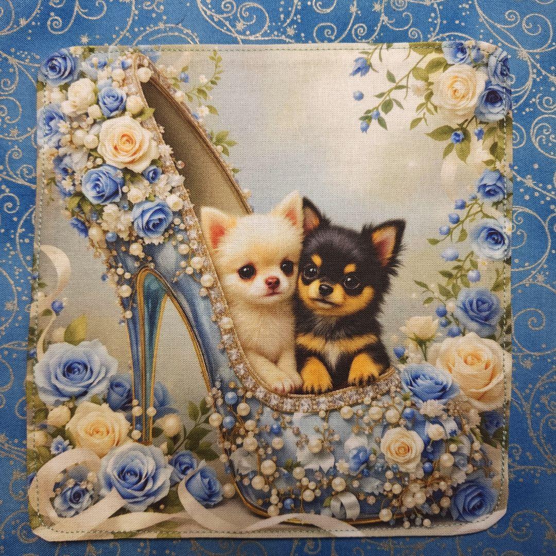 Tamago ハンカチ　チワワちゃん柄　18枚