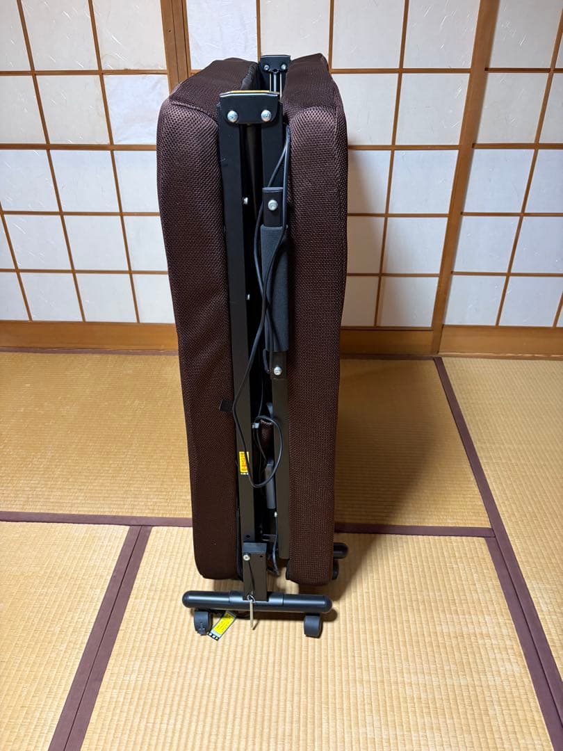 【O-2268】電動リクライニングベッド 折りたたみ シングル