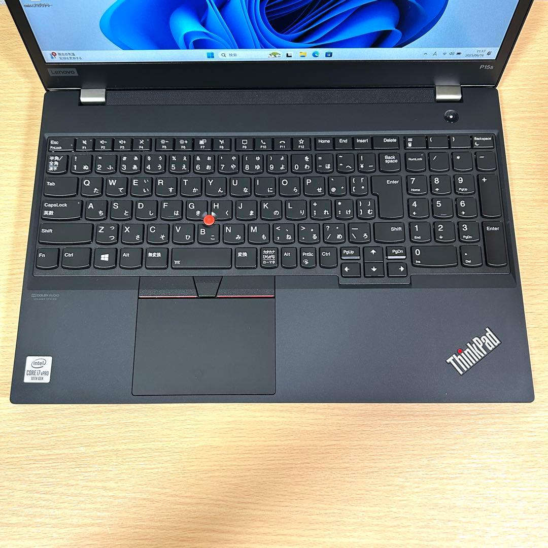 Windowsノート本体 Lenovo ThinkPad P15s Gen1 i7 512GB 16GB