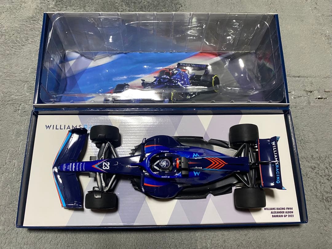 【希少品】MINICHAMPS ウィリアムズ FW44 1:18 GPボックス