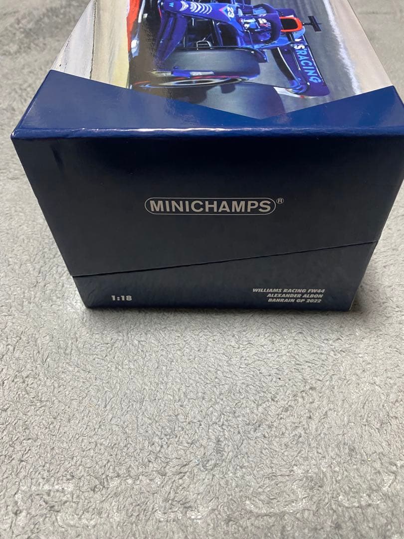 【希少品】MINICHAMPS ウィリアムズ FW44 1:18 GPボックス