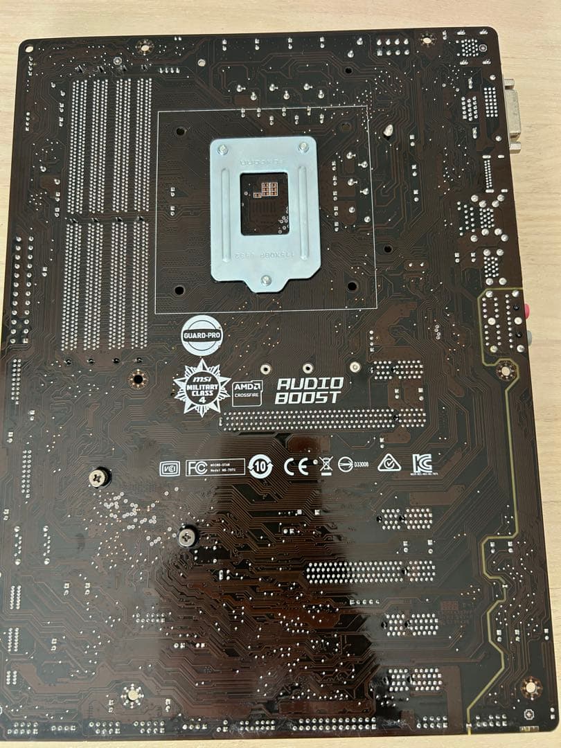 msi z170-s01　intel i7-6700k