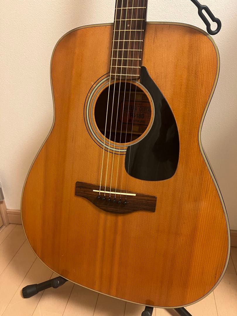 【ゆーたん】YAMAHA FG-180 赤ラベル　人気ヴィンテージギター❗️