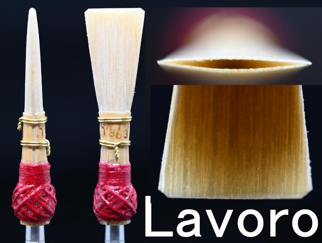 N08びろしファゴット完成リード5本Lavoro Medir Donati