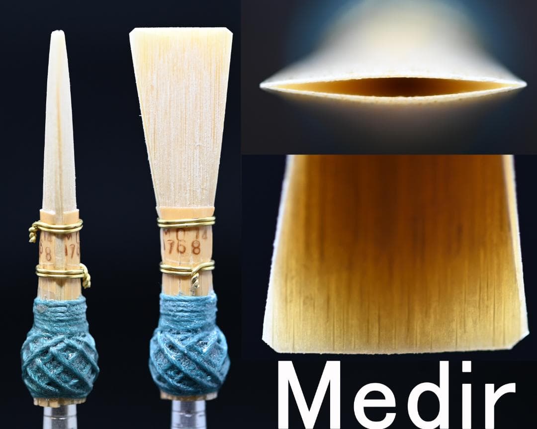 N08びろしファゴット完成リード5本Lavoro Medir Donati