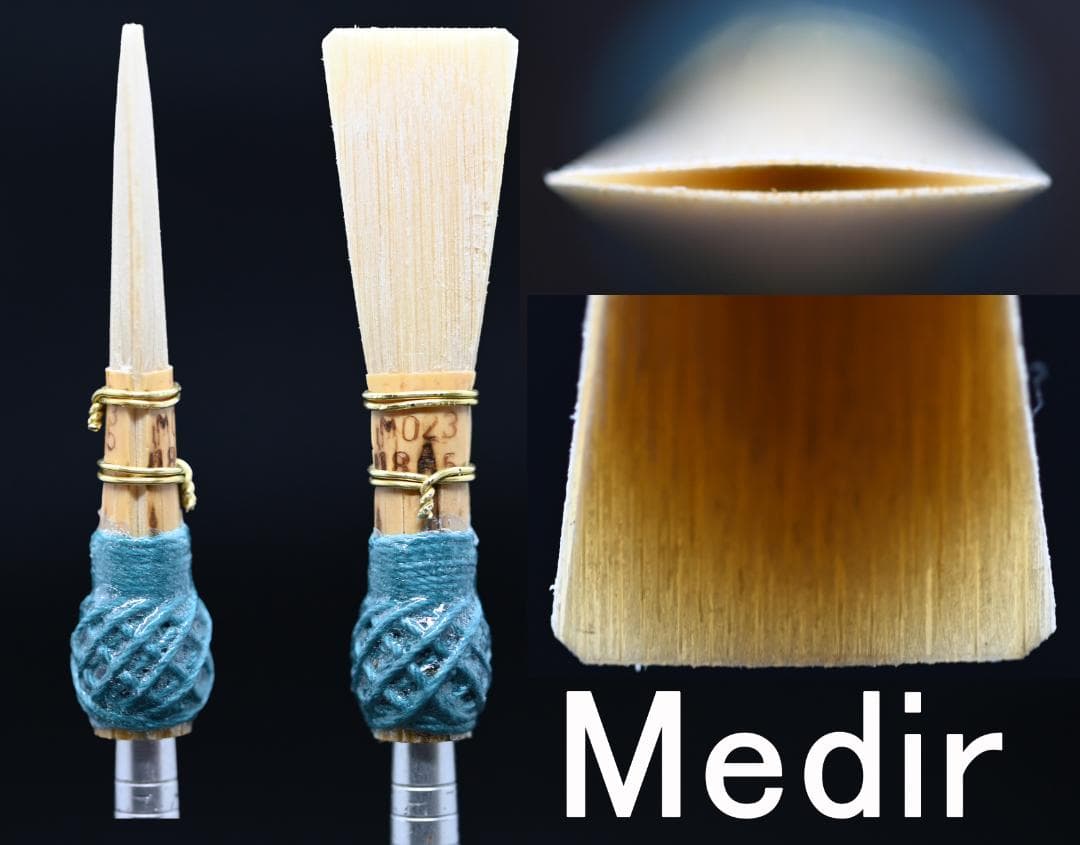 N08びろしファゴット完成リード5本Lavoro Medir Donati