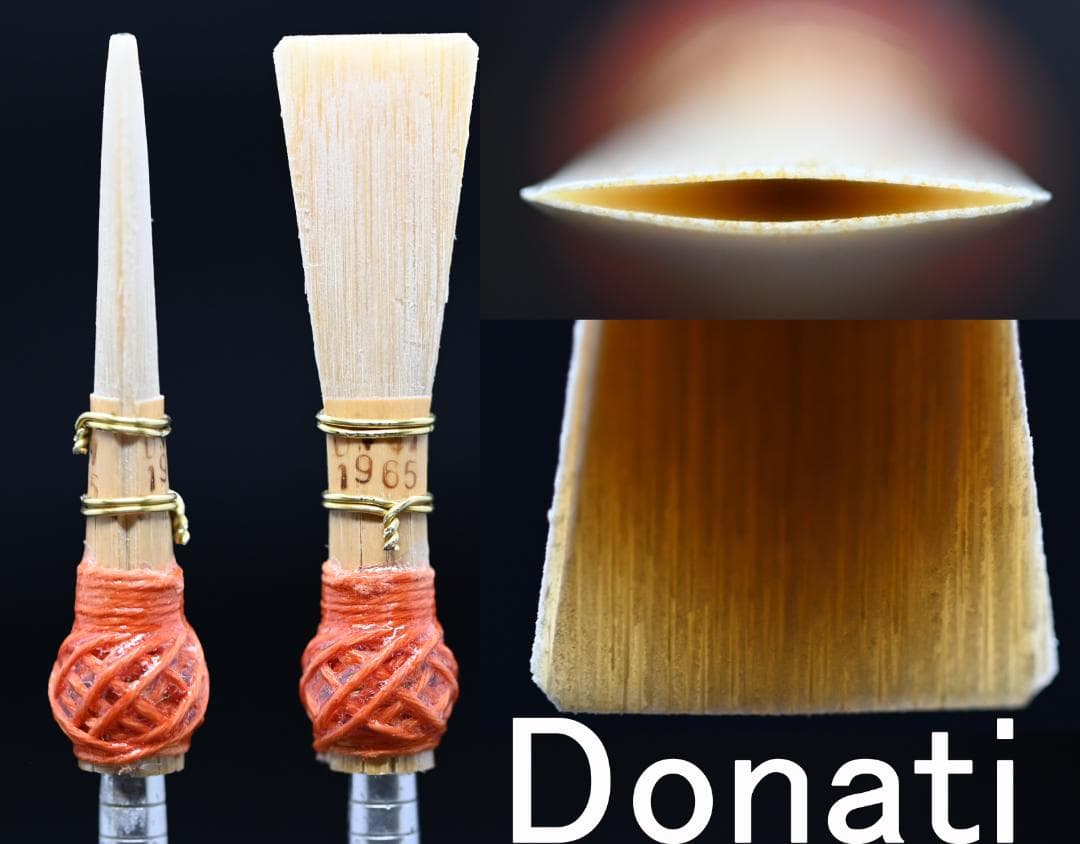 N08びろしファゴット完成リード5本Lavoro Medir Donati