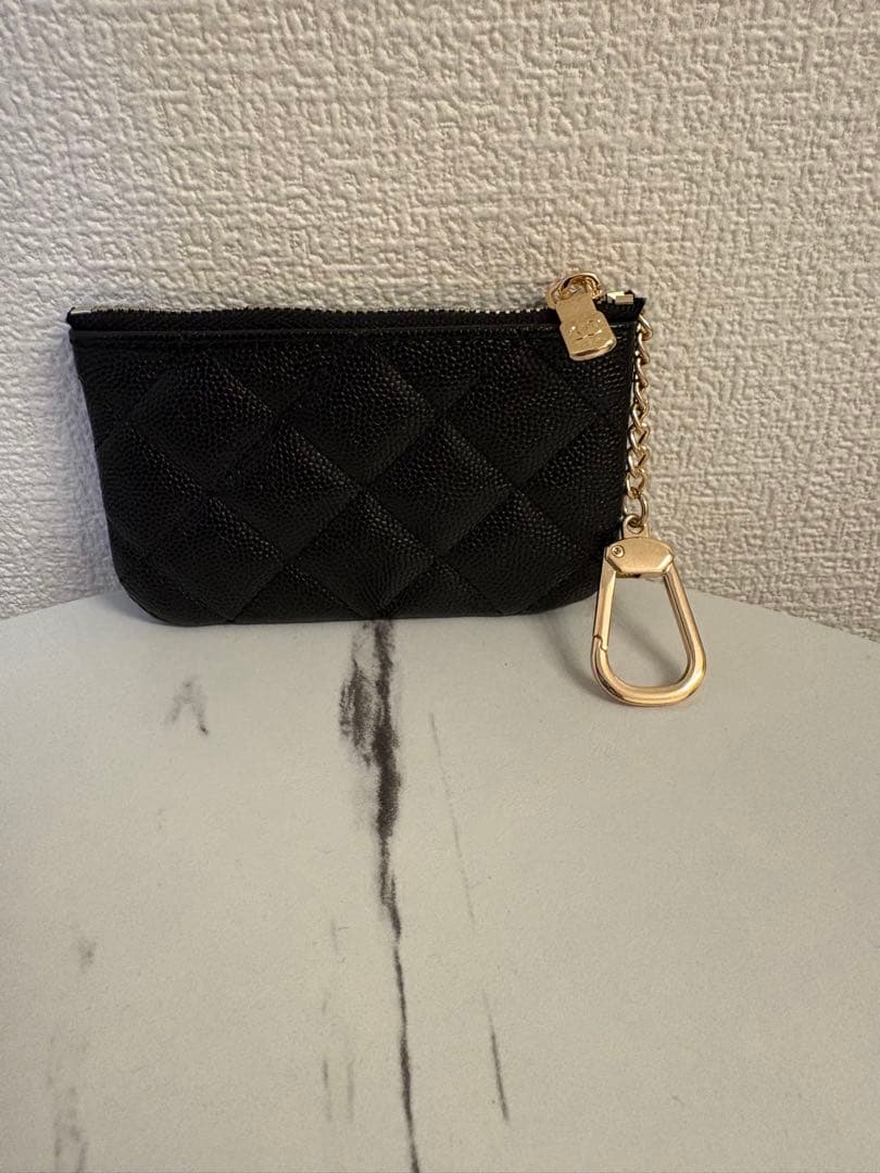 CHANEL ケース　カードケース　ブラック