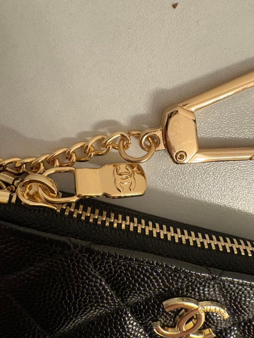 CHANEL ケース　カードケース　ブラック