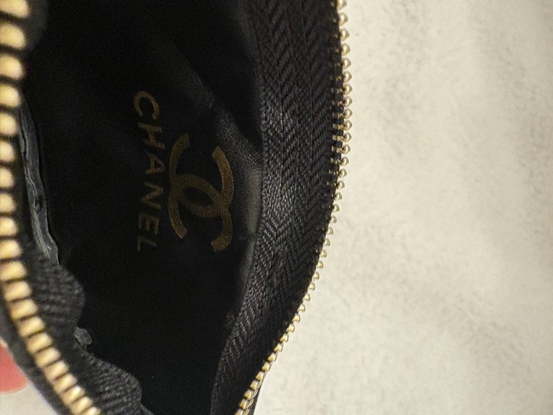 CHANEL ケース　カードケース　ブラック