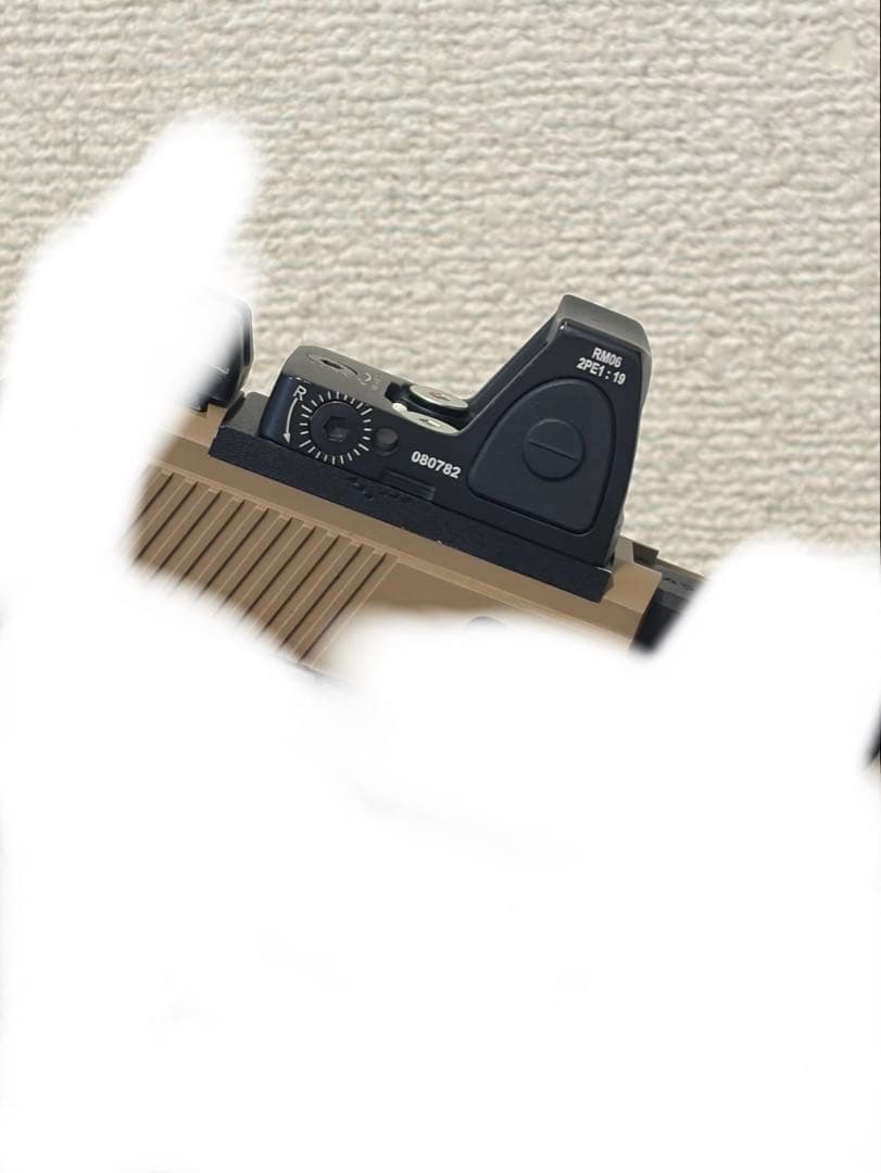 トリコンタイプサイト(光学機器)+マウントベース　レプリカ