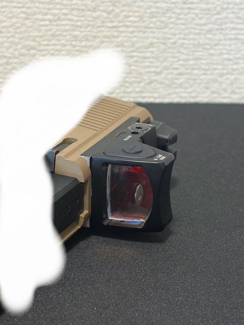 トリコンタイプサイト(光学機器)+マウントベース　レプリカ