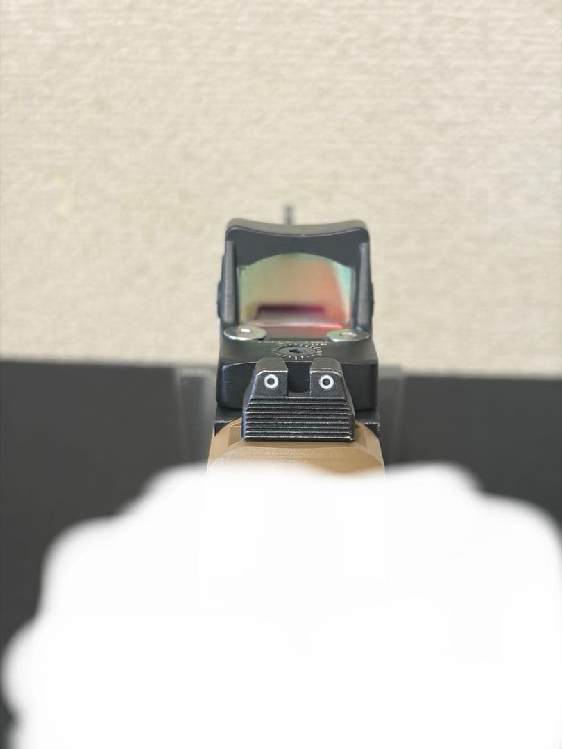 トリコンタイプサイト(光学機器)+マウントベース　レプリカ