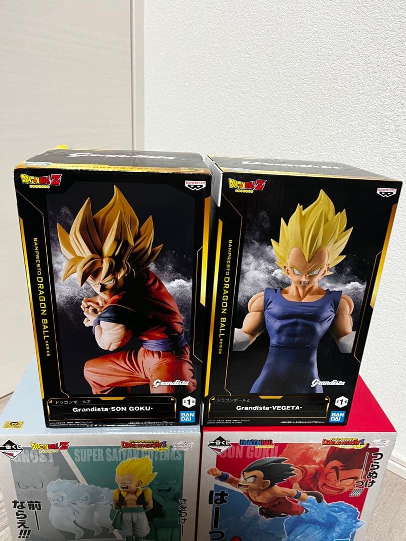 ドラゴンボール一番くじ　Grandista フィギュア4体セット おまけ付き
