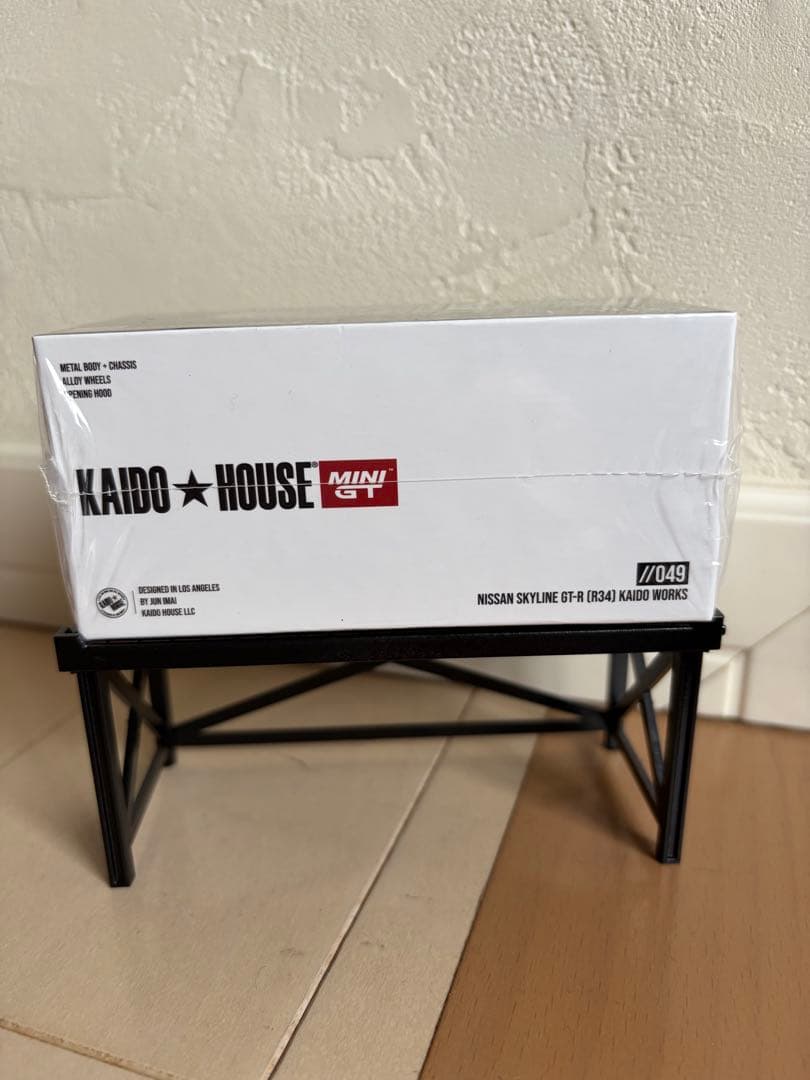 KAIDO HOUSE 日産　スカイライン　GT-R R34 白　未開封品