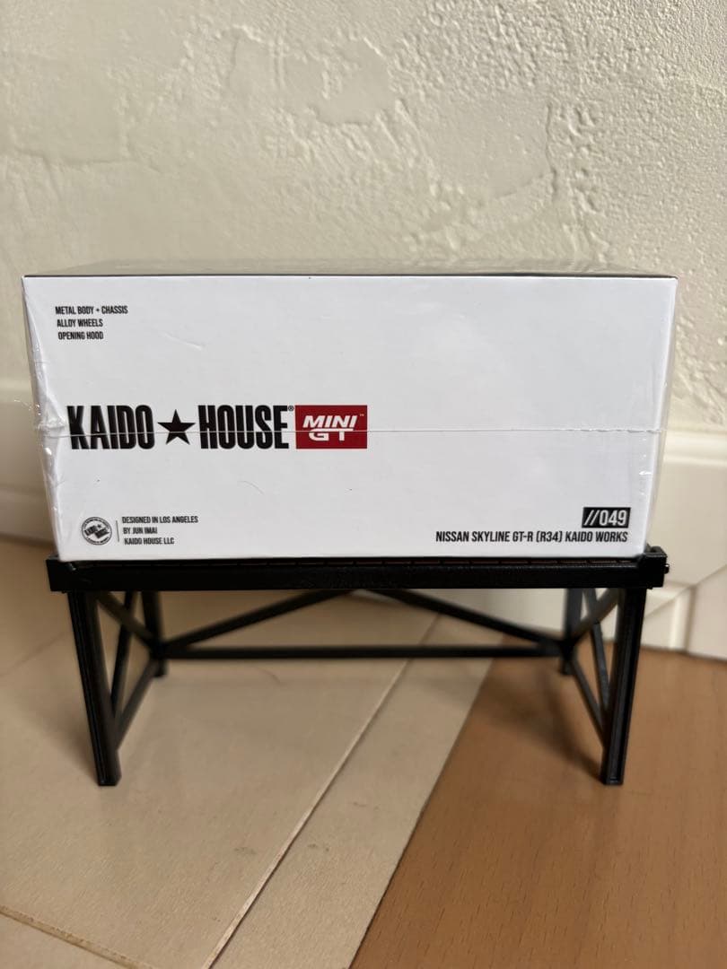 KAIDO HOUSE 日産　スカイライン　GT-R R34 白　未開封品