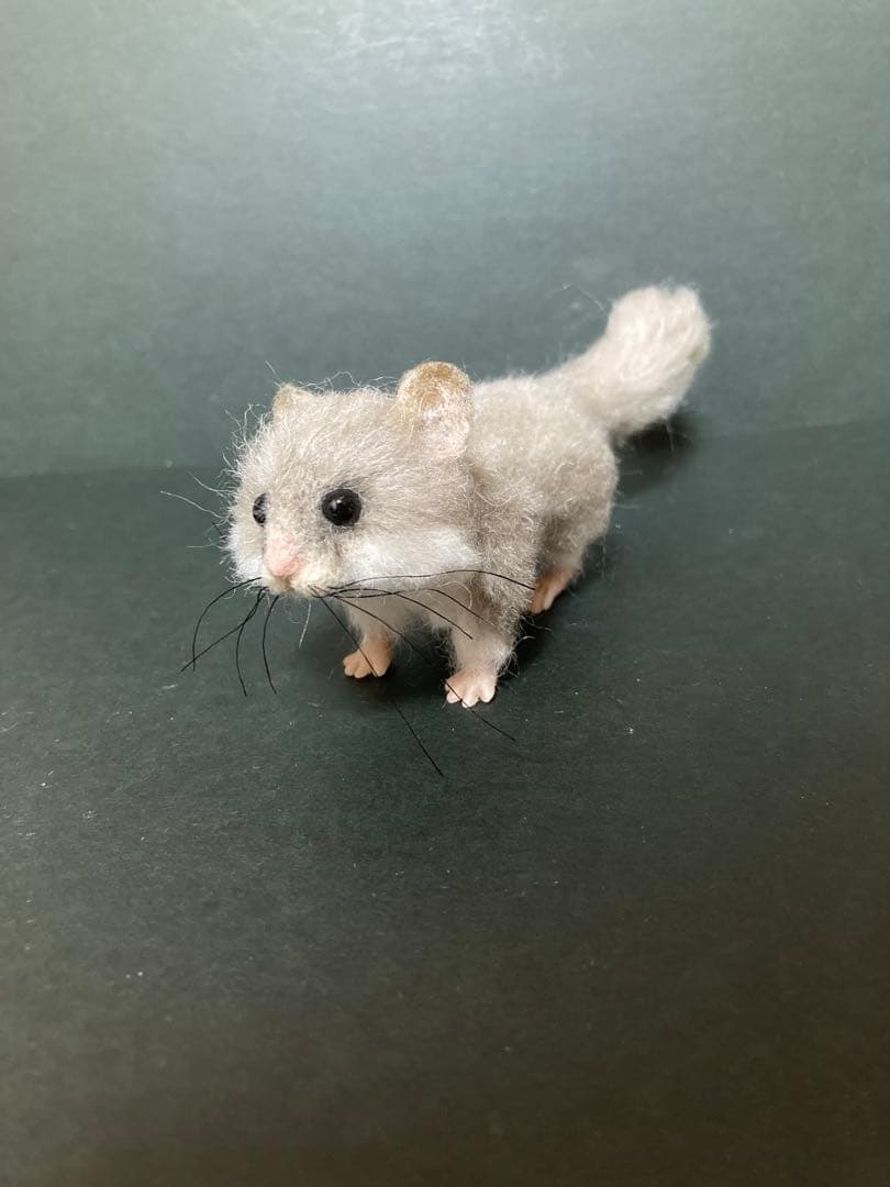 アフリカヤマネ 羊毛オブジェ