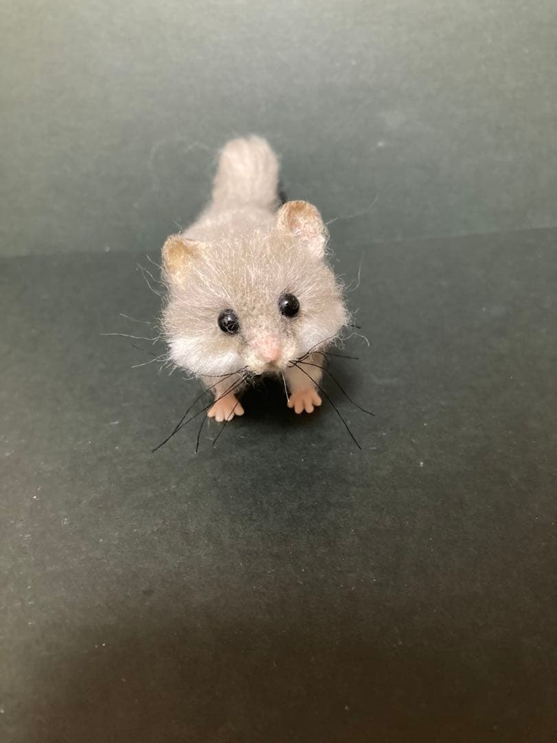 アフリカヤマネ 羊毛オブジェ