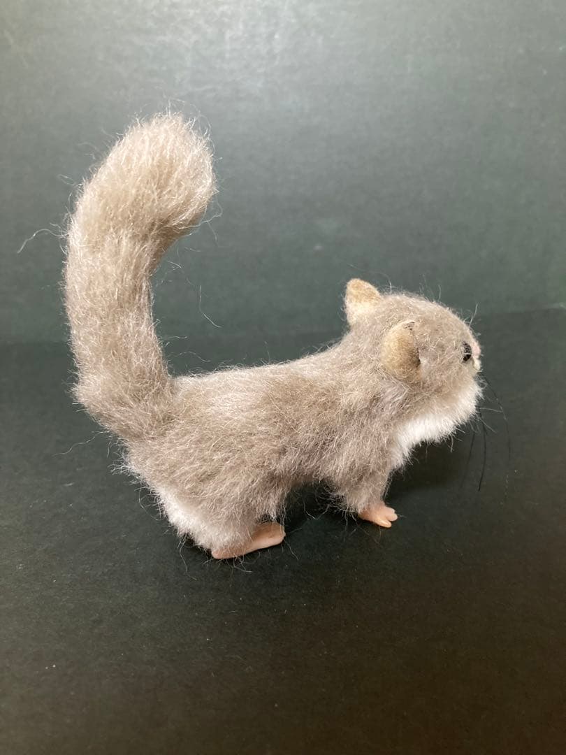 アフリカヤマネ 羊毛オブジェ