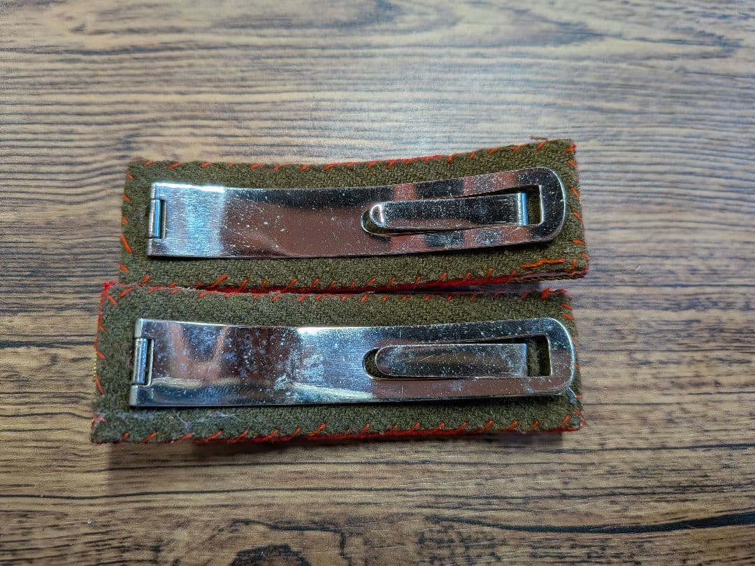 日本陸軍大尉　肩章　当時物　2個