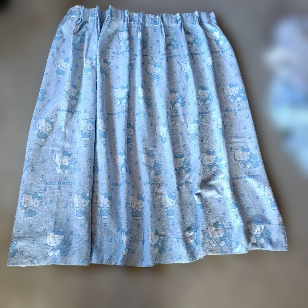 ヴィンテージ✨ハローキティ柄✨カーテン✨(150×100cm)2枚両開き★美品★