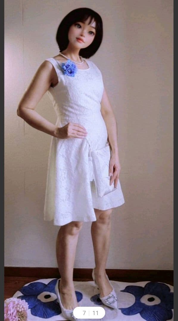 和風花模様、シルク着物帯の2waysスマホショルダーバッグ、 ハンドバッグ