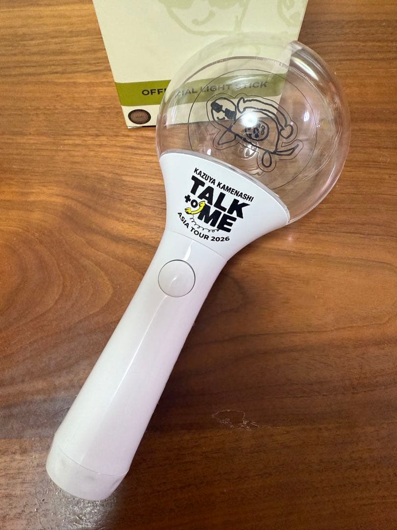 Kazuya Kamenashi Talk + Me 公式ペンライト　亀梨和也