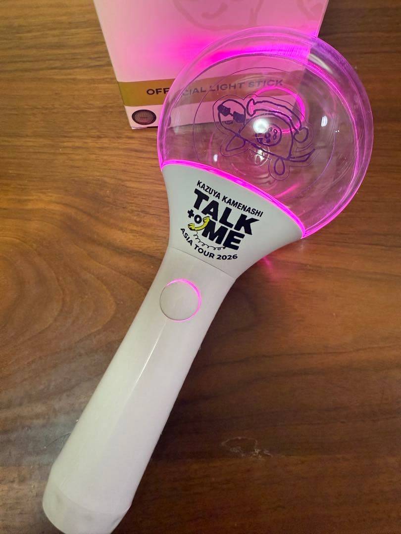 Kazuya Kamenashi Talk + Me 公式ペンライト　亀梨和也
